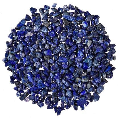 Picture of Lapis Lazuli ( Natural ) Beads Irregular Royal Blue 5mm-8mm, Hole: Approx 1mm, 1 Box (200 Pcs/Box)