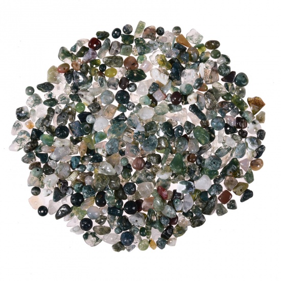 Immagine di Agata Indiana ( Naturale ) Perline Multicolore Irregolare 5mm-8mm, Foro: Circa 1mm, 1 Scatola