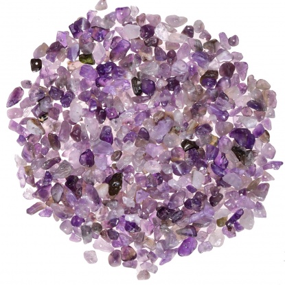 Picture of Amethyst ( Natural ) Beads Irregular Purple 5mm-8mm, Hole: Approx 1mm, 1 Box (200 Pcs/Box)