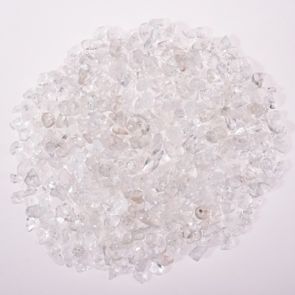 Picture of Quartz Rock Crystal ( Natural ) Beads Irregular White 5mm-8mm, Hole: Approx 1mm, 1 Box (200 Pcs/Box)