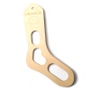 Picture of L Wood Sewing Tools Knitting Template For Making Sock Natural 43.5cm x 23.2cm, 2 PCs