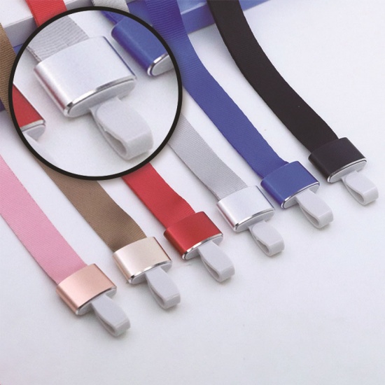 Picture of At Random - 1# Neck Strap Lanyard For ID Card Badge Holders 46cm long, 1 Piece