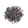 Picture of Glass Resin Jewelry Craft Filling Material AB Color 3mm - 1mm, 1 Packet