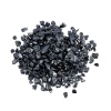 Picture of Glass Resin Jewelry Craft Filling Material Dark Gray 4mm - 2mm, 1 Packet