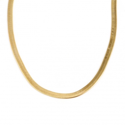 銅 ネックレス デザインチェーン 18K ゴールドフィルド 51cm 長さ、 1 本 の画像