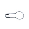 Picture of Copper Safety Pins Brooches Findings White 22mm( 7/8") x 10mm( 3/8") - 21mm x 9mm, 100 PCs