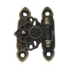 Imagen de Hierro Cerraduras Maletín Tono Bronce 3.6x2.5cm 3.6x0.9cm , 5 Juegos