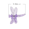 Immagine di ABS Fermacapelli Libellula Colore Misto 3.6cm x 3.4cm, 100 Pz