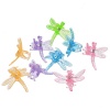Picture of Plastic Hair Claw Clips Dragonfly At Random 3.6cm x 3.4cm, 100 PCs