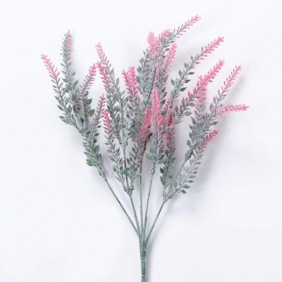 Picture of Red - Artificial Lavender Flowers Home Decoration 38cm, 1 Piece