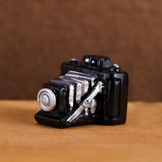 Bild von Black-5 Kameras Retro Resin Micro Landscape Miniatur Dekoration 1,6cm lang, 1 Stück