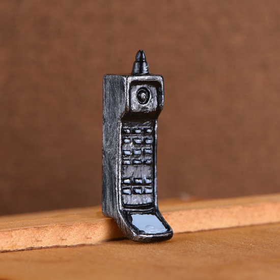 Bild von Black-13 Phone Retro Resin Micro Landscape Miniatur Dekoration 3cm lang, 1 Stück