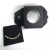 Bild von Paper Jewelry Gift Packing & Shipping Bags Square Black 9cm x 9cm , 2 PCs