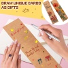 Picture of Paper Jewelry Earrings Display Card Brown 1 Set