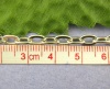 合金 小豆チェーン シルバートーン 7x4 mm、 3 メートル の画像