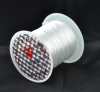 Picture of Nylon Elastic Stretch Jewelry Thread Cord Transparent 0.4mm, 10 Rolls (Approx 10 M/Roll)