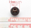 Bild von Acryl Miracle Perlen Rund gemischt ca 14mm D. Loch:ca 2mm 100 Stück