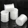 Picture of Nylon Elastic Stretch Jewelry Thread Cord Transparent 0.8mm, 1 Roll (Approx 100 M/Roll)