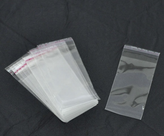 8Season HOT Self Adhesive Seal Plastic Bags Usable Space 5x5cm 