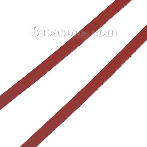 Picture of Cowhide Leather Jewelry Cord Rope Brown 10mm( 3/8"), 1 Roll (Approx 5 M/Roll)