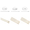 Immagine di Acciaio Inossidabile Estensione Catene Tono Argento Goccia 6cm Lunghezza, Lunghezza catena utile: 5cm, 10 Pz