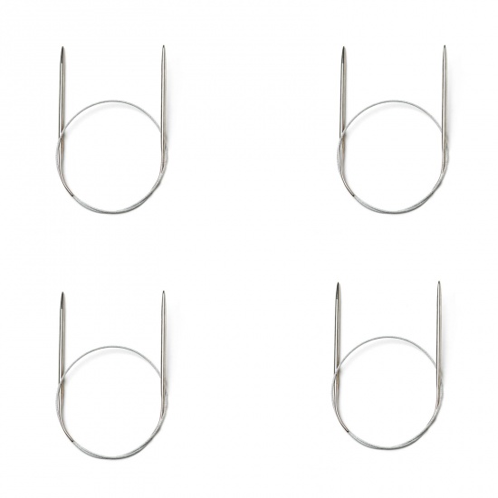 Picture of Stainless Steel Circular Circular Knitting Needles  