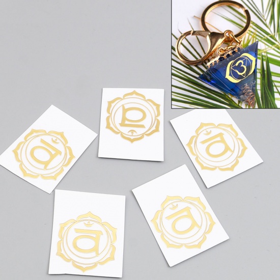 Picture of Silicone Resin Mold For Jewelry Making Round White 88mm x 40mm, 1 Piece