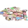 Picture of Wood Sewing Buttons Scrapbooking 2 Holes Fairy At Random 32mm(1 2/8") x 20mm( 6/8"), 50 PCs