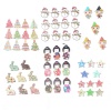 Picture of Wood Sewing Buttons Scrapbooking Holes Fairy At Random 