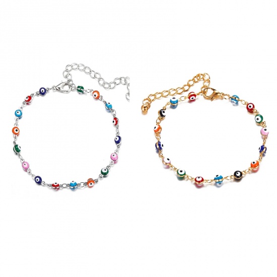 Picture of Copper Religious Anklet Evil Eye 