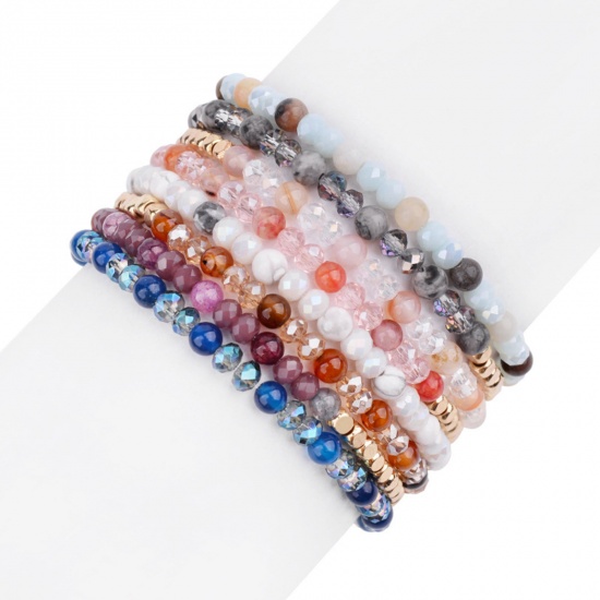 8seasons. Glass & Acrylic Dainty Bracelets Delicate Bracelets Beaded ...