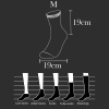 Image de Chaussettes de sport multifonctions antidérapantes respirantes pour homme Streak Taille M （39-43）, 1 paire