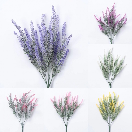 Picture of Red - Artificial Lavender Flowers Home Decoration 38cm, 1 Piece