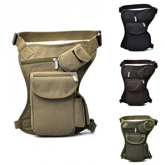 8seasons. Army Green - Men's Cycling Waist And Leg Bag Outdoor Tactical ...