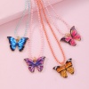 Picture of Zinc Based Alloy Insect Charms Butterfly Animal Enamel 10 PCs