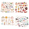 Picture of Zinc Based Alloy Weather Collection Charms Sun Mixed Color Lightning Enamel 21mm, 1 Set ( 16 PCs/Set)