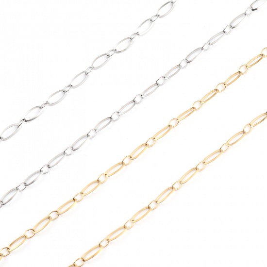 Picture of Stainless Steel Necklace Oval