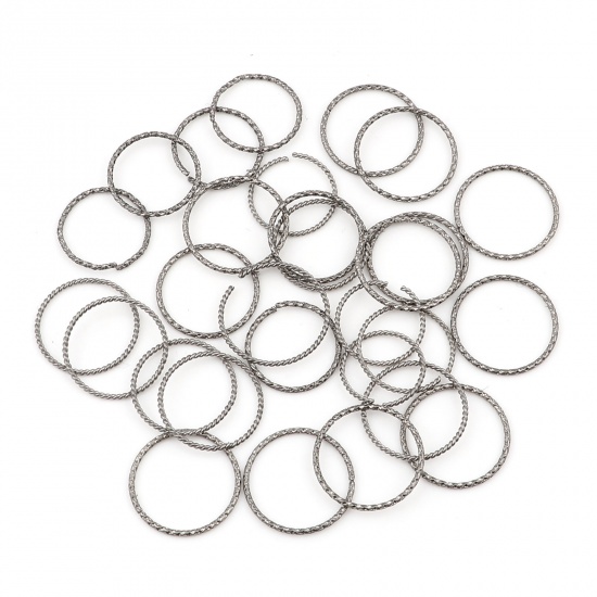 Picture of Stainless Steel Open Jump Rings Findings