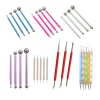 Picture of Mixed Modeling Clay Tools Multicolor 16cm - 12cm, 1 Set ( 27 PCs/Set)
