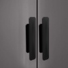 Imagen de Coffee - Plastic Self-adhesive Handles Pulls Knobs For Drawer Cabinet Furniture Hardware 108x23x18mm, 2 PCs