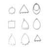 Picture of Stainless Steel Connectors Geometric Silver Tone Hollow 5 PCs