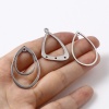 Picture of Stainless Steel Connectors Geometric Silver Tone Hollow 5 PCs