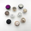 Imagen de Golden - 10# Plastic Round Handles Pulls Knobs For Drawer Door Cabinet Furniture Hardware 30x28mm, 1 Piece