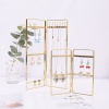 Picture of Zinc Based Alloy Jewelry Displays Rectangle Gold Plated Can Open 16.2cm x 8.3cm , 1 Piece