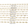 Picture of Stainless Steel Anklet Gold Plated Round 23.5cm - 23cm long, 1 Piece