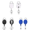 Picture of Blue - Retractable Badge Reels Clasp Clips For ID Card Holders 11x3.5x1cm, 1 Piece