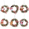 Immagine di Hollow 3D Wood Ornament For Christmas Tree Home Hanging Decorations