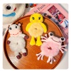 Picture of Plush Hair Ties Band Pink Bear Animal 10.5cm, 1 Piece