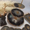 Picture of Glass Resin Jewelry Craft Filling Material Yellow 4mm - 2mm, 1 Packet