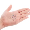 Picture of Glass Resin Jewelry Craft Filling Material Yellow 4mm - 2mm, 1 Packet